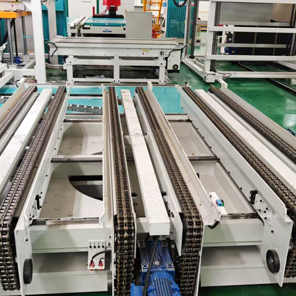 Linea di produzione di impilamento di nuclei di trasformatori offline LXD-420-1