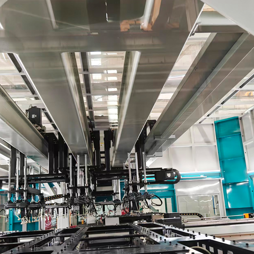 Linea di produzione automatica per impilamento di nuclei del trasformatore in linea ZXD-440