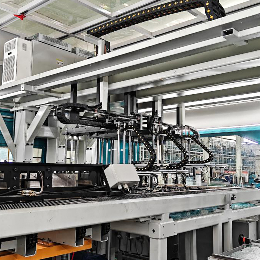 Linea di produzione automatica per impilamento di nuclei del trasformatore in linea ZXD-440